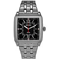 Seiko Men's Black Dial Stainless Steel Watch