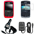 Blackberry Red Curve 8900 Javelin Original OEM Bundle
