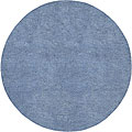 Hand-woven Olumpus New Zealand Felted Wool Rug (8' Round)
