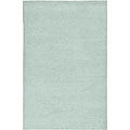Hand-knotted Long Island Blue NZ Wool Rug (8' x 11')