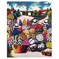 Wool 'The Florists' Tapestry (Peru)