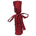 Prescott Faux Silk Fabric Wine Bottle Gift Bags (Set of 5)