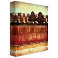 Fernando Leal 'Twilight Treescape' Canvas Giclee Art