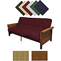Montreal Sleigh Arm Premier Full Futon Set