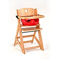 Keekaroo Height Right High Chair with Cherry Insert and Tray