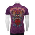 Christian Audigier Men's Heart Breaker Polo