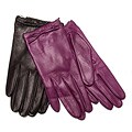 Portolano Women's Nappa Leather Bow Detail Gloves