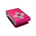 Visual Land VL-768-4GBnonLCDPink 4GB Pink V-clip MP3 Player/ FM Radio