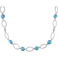Sterling Silver Turquoise Necklace
