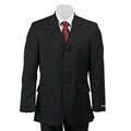 Kenneth Cole Slim Collection Men's Black Wool Suit