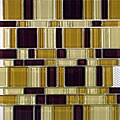 SomerTile Reflections Random Suede Glass Wall Tile Sheets (Case of 11)