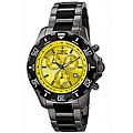 Invicta Men's Invicta II Yellow Dial Gunmetal Chronograph Watch