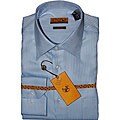 Enzo Tovare Men's Blue Dress Shirt