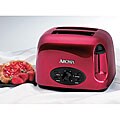 Aroma Two-slice Cool-touch Red Toaster