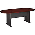 Bush Corsa Mahogany Racetrack Conference Table