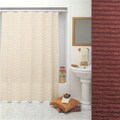 Vibrations Burgundy Shower Curtain