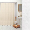 Vibrations White Shower Curtain