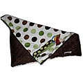 Sweet Ruby 14 x 14-inch Binky Blanket in Mint Chocolate Chip