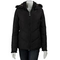 Betsey Johnson Women's Down-filled Leopard Parka