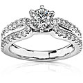 14k Gold 1ct TDW Round-cut Diamond Engagement Ring (H-I, I1-I2)