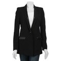 Hanna & Gracie Women's Black Tuxedo Jacket