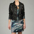 Dollhouse Women's Zip Front Motorcycle Jacket
