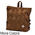 Maggie Bags Chocolate Recycled Seatbelt Backpack