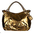 Prada 'Craquele' Metallic Gold Tote Bag