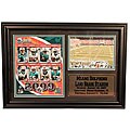 2009 Miami Dolphins 12x18 Photo Stat Frame