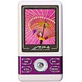 Dual Earphone Purple FM Radio and 1G MP4 Player