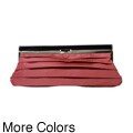 French Connection Layered Ribbon Clutch