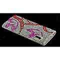 Silver Flower Petal Full Rhinestone Case for Apple iPod Nano 5