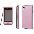 LG KP500 Pink Unlocked GSM Slider Cell Phone