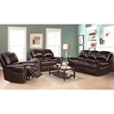 Broadway Italian Leather Reclining Sofa, Loveseat and Chair