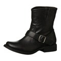 MIA Women's 'Rascal' Black Motorcycle-inspired Short Boots