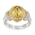 Encore by Le Vian 14k Gold Sapphire and 7/8ct TDW Diamond Ring (H-I, SI2)