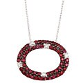 Encore by Le Vian 14k Gold Ruby and 1/10ct TDW Diamond Necklace