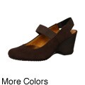 Gentle Souls Women's 'Ridge It' Open-heel Mary Jane Heels