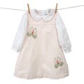 Petit Ami Toddler Girl's Butterfly 2-piece Jumper Set