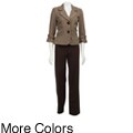Courtenay Women's 2-piece Houndstooth Suit
