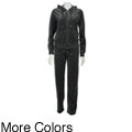 Calvin Klein Women's 2-piece Velour Pants Set