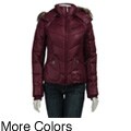 Steve Madden Women's Hooded Puffer Jacket