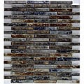 SomerTile Samoan Brick Noce Slate Porcelain Mosaic Tiles (Case of 10)