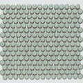 SomerTile Penny Lite Green Porcelain Mosaic Tile Sheets (Case of 10)