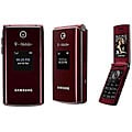 Samsung T339 Bluetooth Unlocked Red Cell Phone