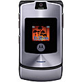 Motorola V3i RAZR Silver Unlocked Cell Phone