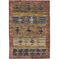 Hand-knotted Suni Jute Rug (7'9 x 10'6)