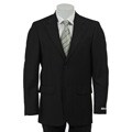 Kenneth Cole New York Slim Fit Collection Men's Black Wool Suit