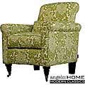 angelo:HOME Harlow Floral Arm Chair Lotus Green