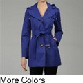 MICHAEL Michael Kors Women's Petite Single-breasted Trench Coat